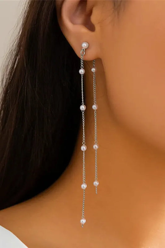 Silver Pearl Earrings | Elegant Jewelry with Timeless Appeal